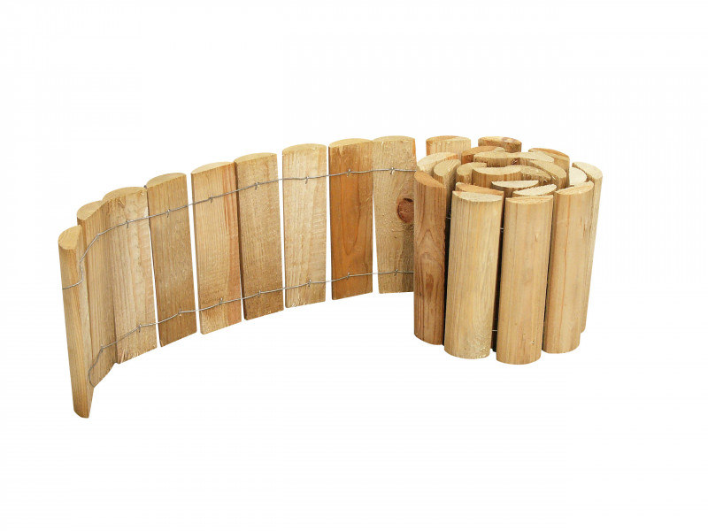 Bordure en bois SILOUX 200X180 cm Epaisseur 16 mm